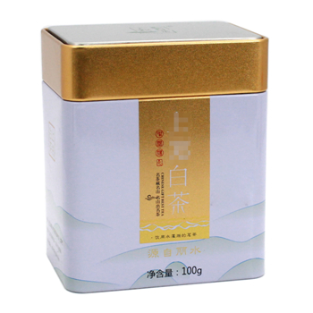 長(zhǎng)方形上鄭白茶馬口鐵盒包裝_茶葉通用鐵罐鐵盒廠(chǎng)家定制